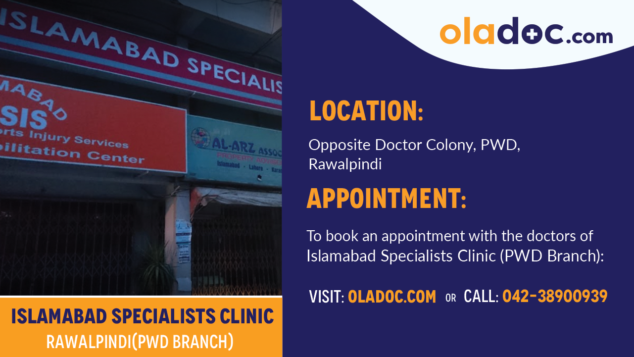 Location Of Islamabad Specialist Clinic PWD Rawalpindi